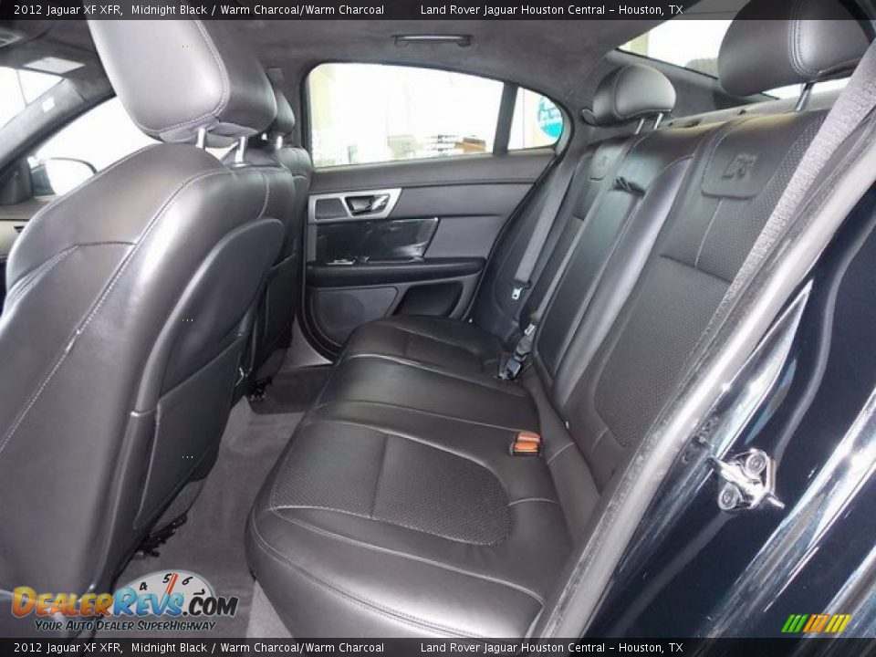 Rear Seat of 2012 Jaguar XF XFR Photo #4