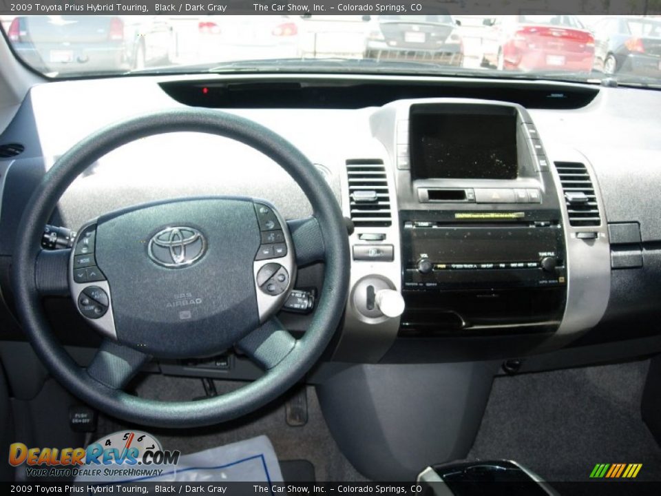 2009 Toyota Prius Hybrid Touring Black / Dark Gray Photo #2