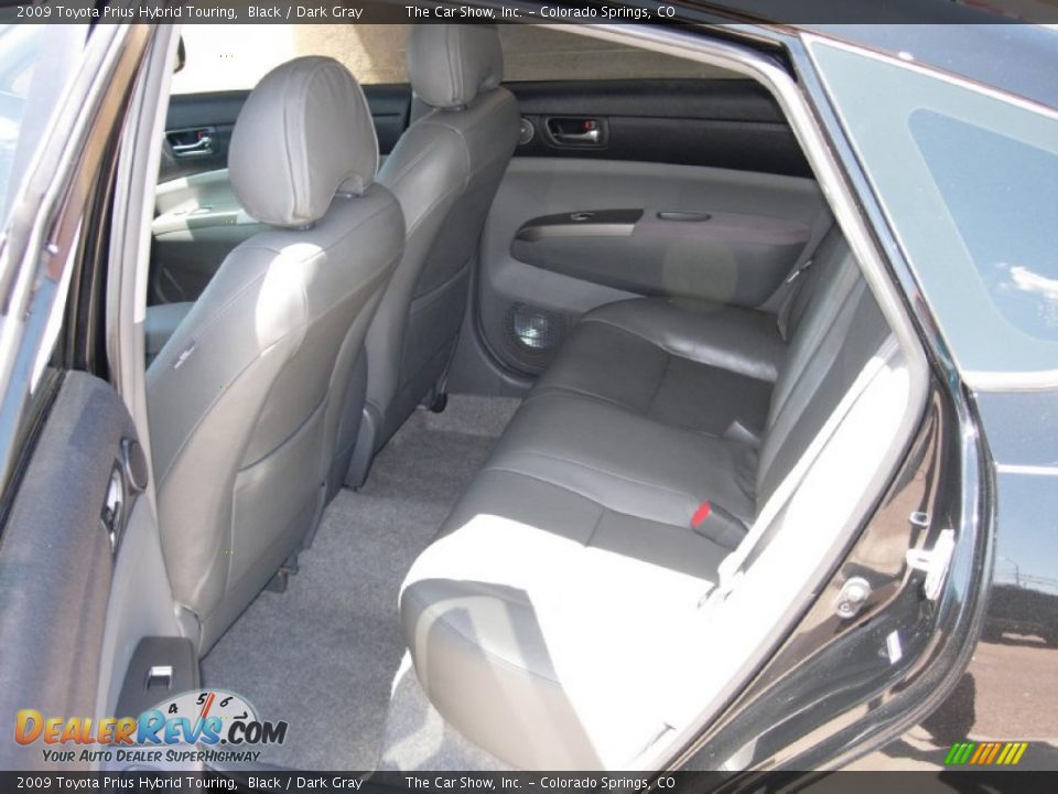 2009 Toyota Prius Hybrid Touring Black / Dark Gray Photo #6