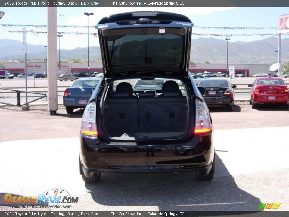 2009 Toyota Prius Hybrid Touring Black / Dark Gray Photo #12