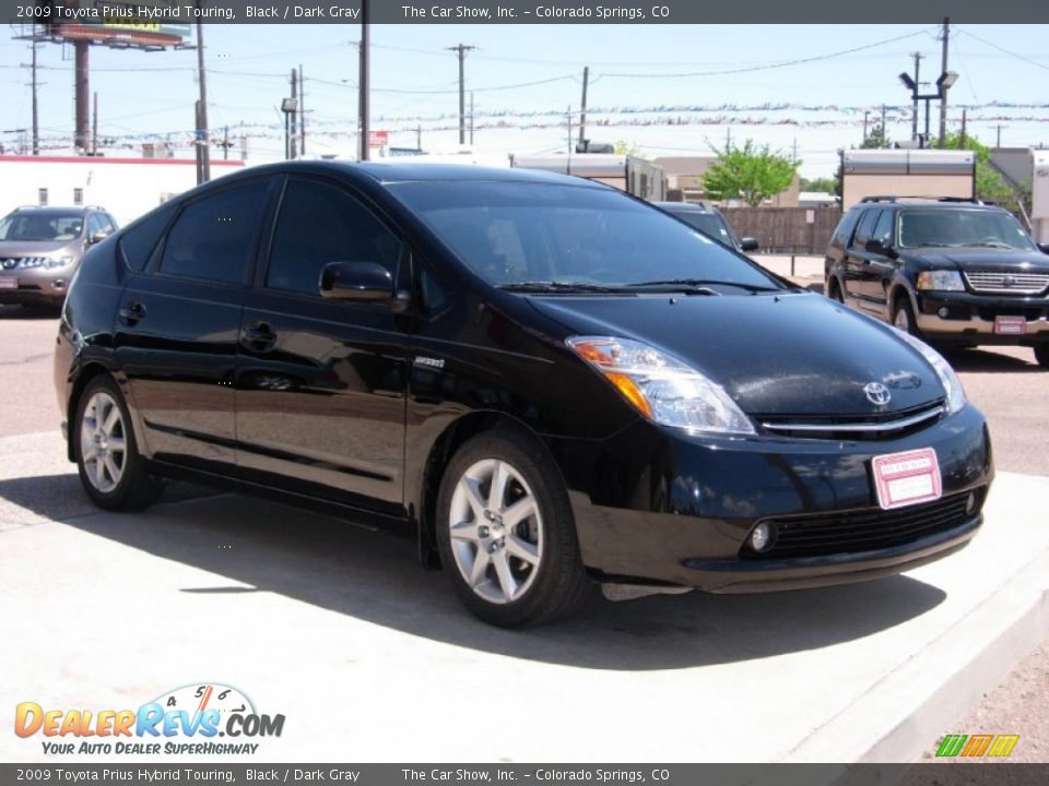 2009 Toyota Prius Hybrid Touring Black / Dark Gray Photo #15