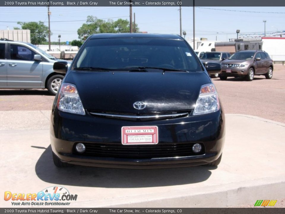 2009 Toyota Prius Hybrid Touring Black / Dark Gray Photo #16