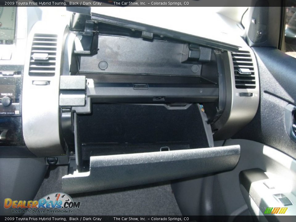 2009 Toyota Prius Hybrid Touring Black / Dark Gray Photo #17