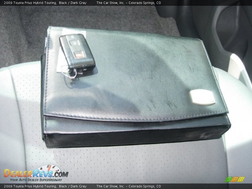 2009 Toyota Prius Hybrid Touring Black / Dark Gray Photo #18