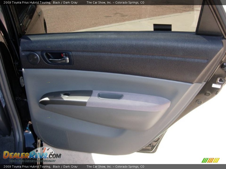 2009 Toyota Prius Hybrid Touring Black / Dark Gray Photo #21