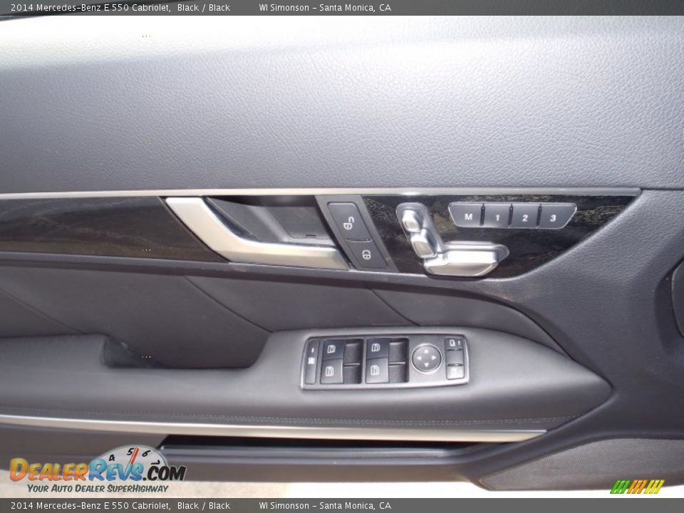 2014 Mercedes-Benz E 550 Cabriolet Black / Black Photo #4