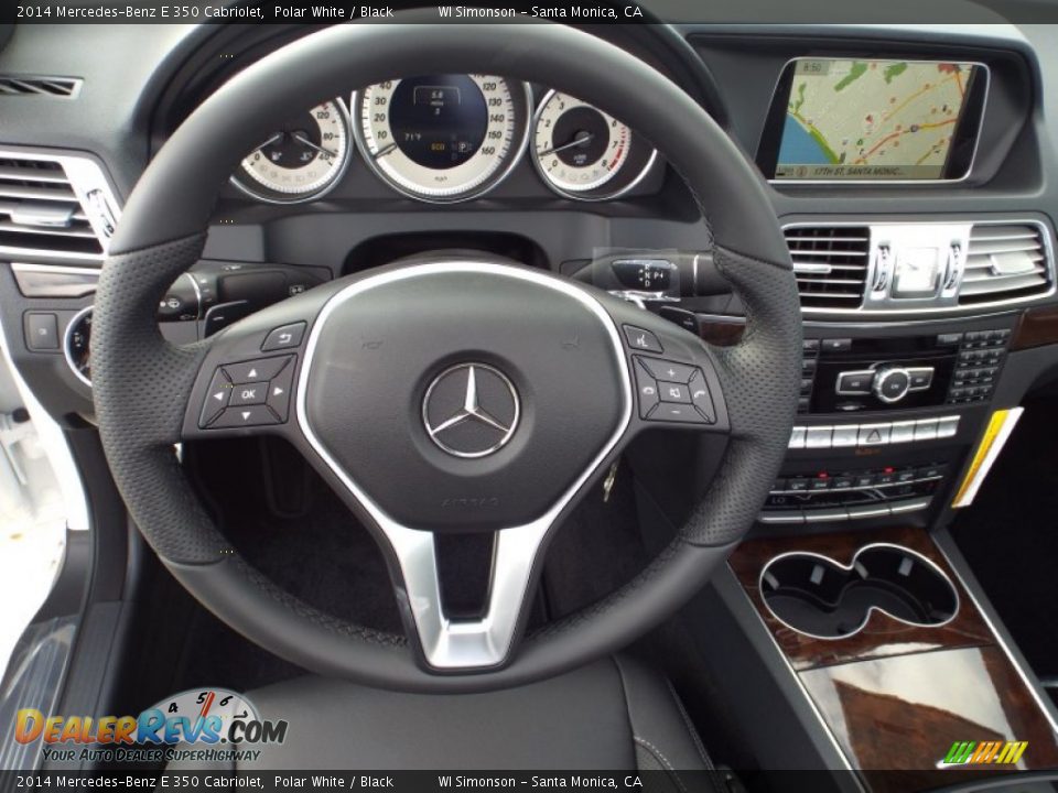 2014 Mercedes-Benz E 350 Cabriolet Polar White / Black Photo #7