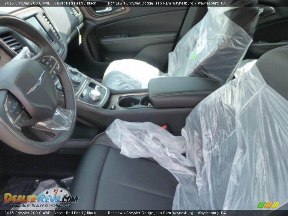 2015 Chrysler 200 C AWD Velvet Red Pearl / Black Photo #9