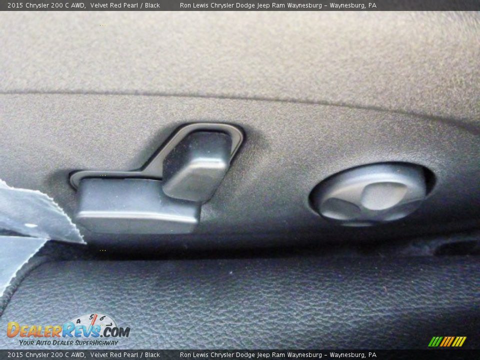 2015 Chrysler 200 C AWD Velvet Red Pearl / Black Photo #12