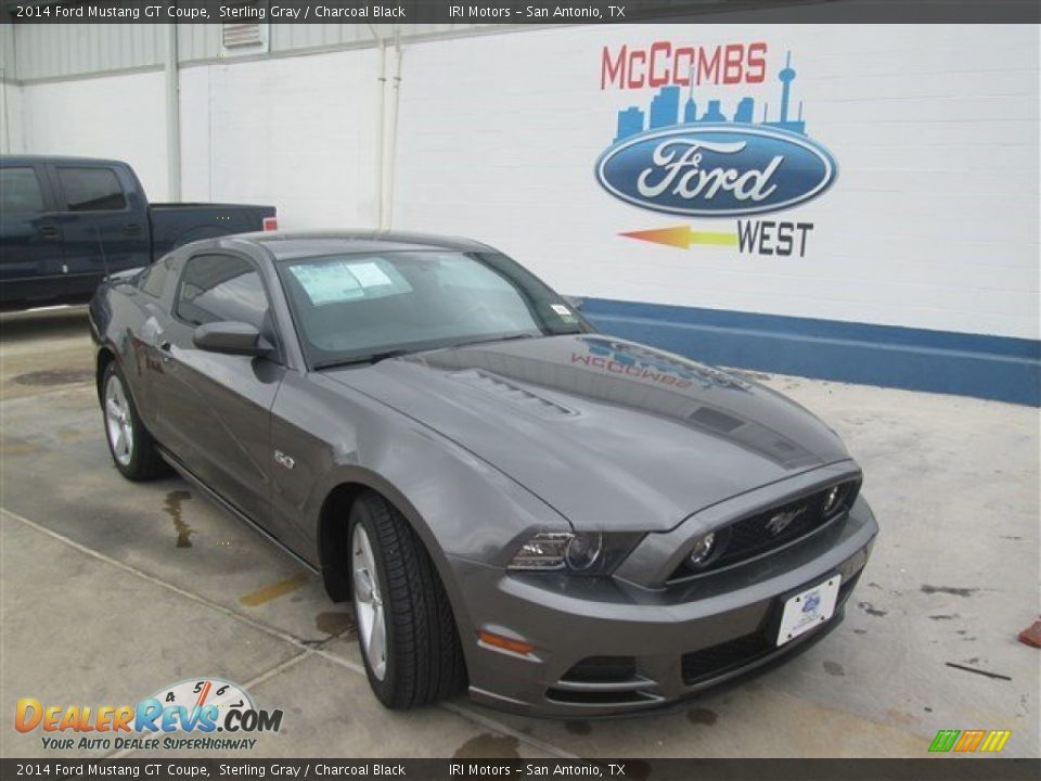 2014 Ford Mustang GT Coupe Sterling Gray / Charcoal Black Photo #1