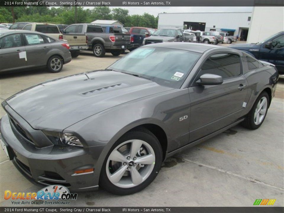 2014 Ford Mustang GT Coupe Sterling Gray / Charcoal Black Photo #3