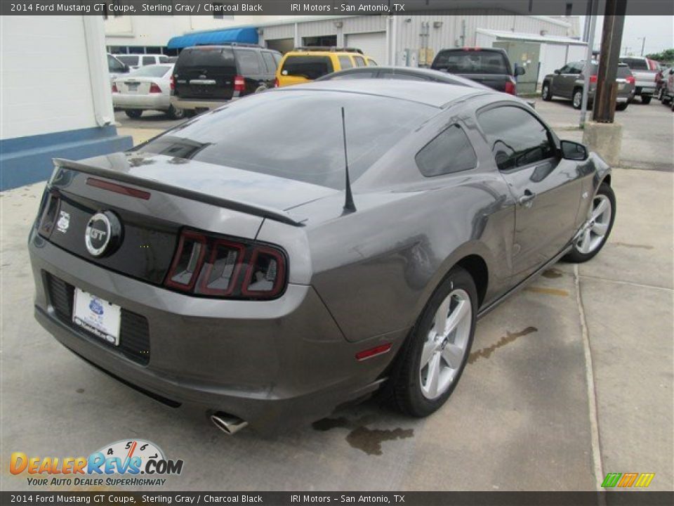 2014 Ford Mustang GT Coupe Sterling Gray / Charcoal Black Photo #7