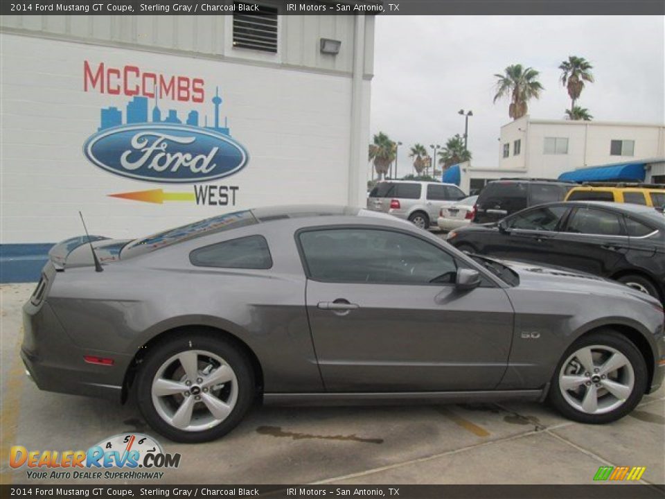 2014 Ford Mustang GT Coupe Sterling Gray / Charcoal Black Photo #8