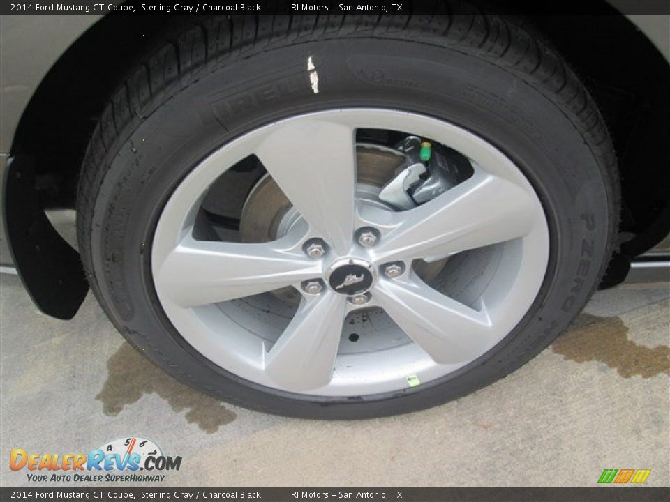 2014 Ford Mustang GT Coupe Sterling Gray / Charcoal Black Photo #9