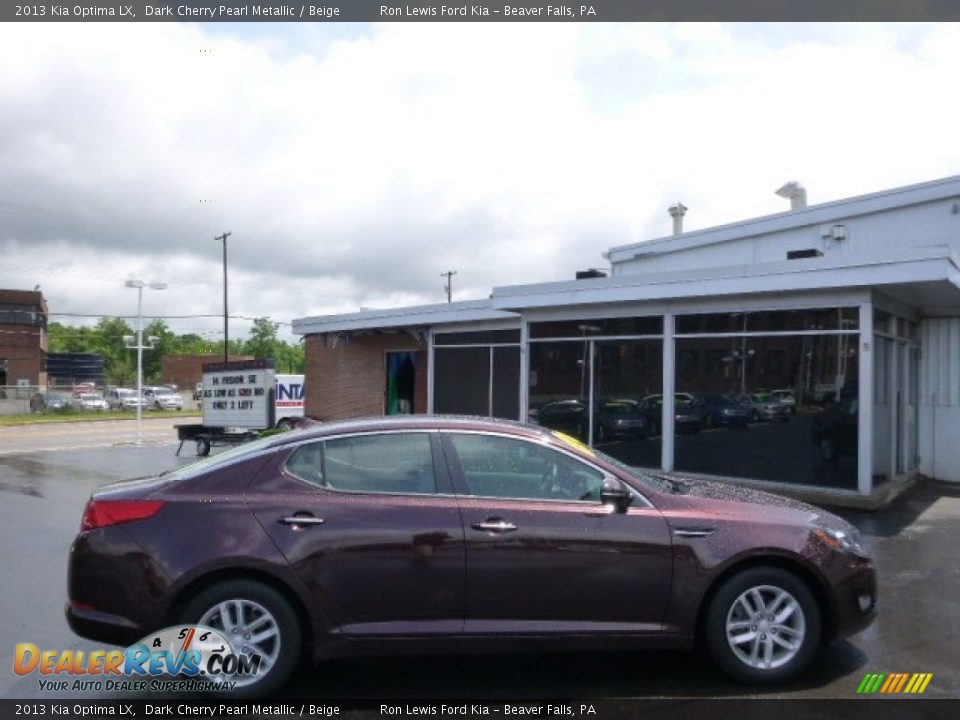 2013 Kia Optima LX Dark Cherry Pearl Metallic / Beige Photo #1