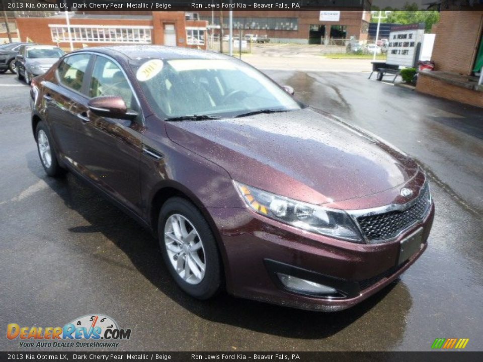 2013 Kia Optima LX Dark Cherry Pearl Metallic / Beige Photo #2
