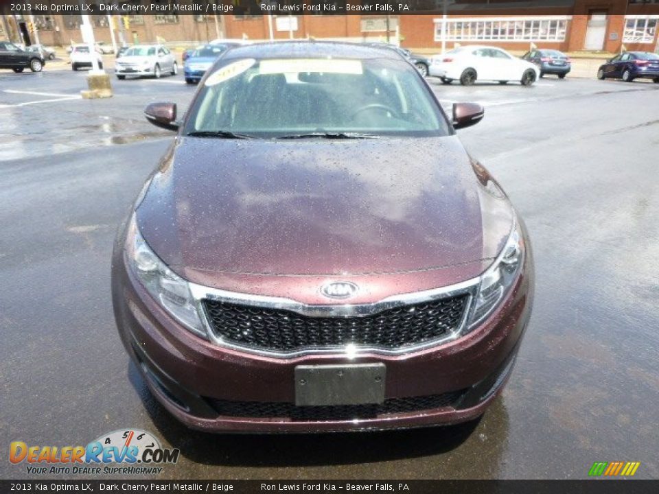 2013 Kia Optima LX Dark Cherry Pearl Metallic / Beige Photo #3