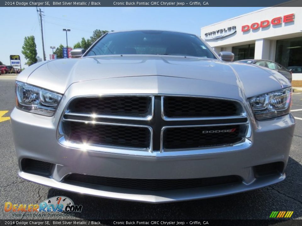 2014 Dodge Charger SE Billet Silver Metallic / Black Photo #2