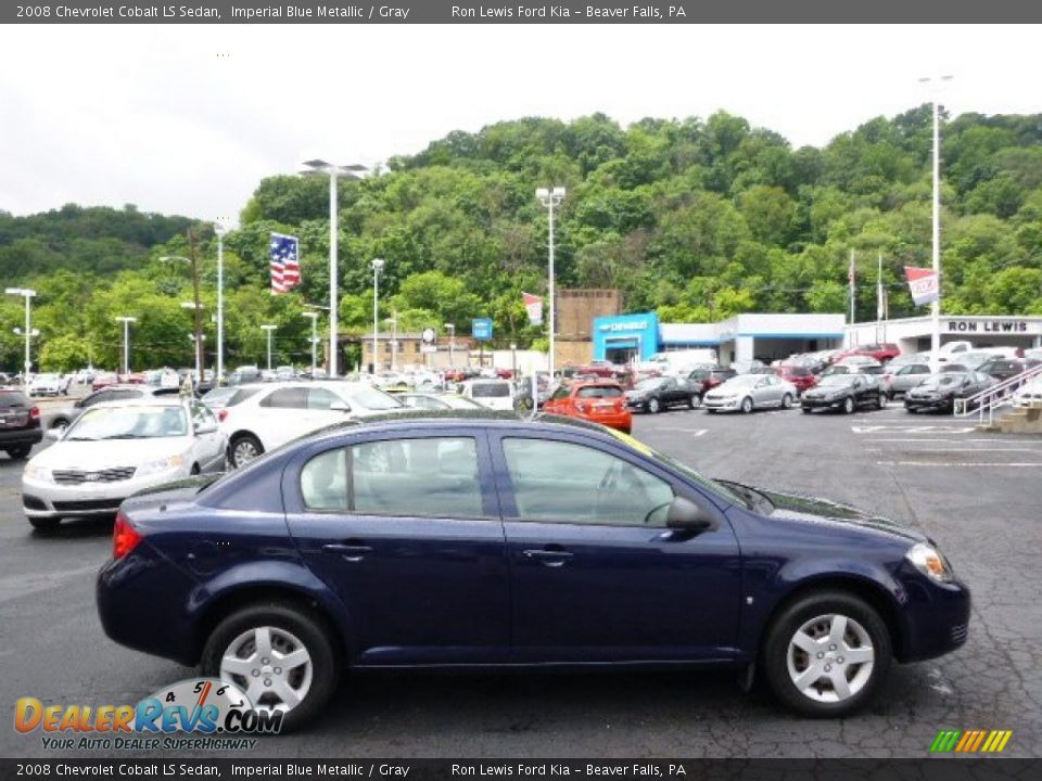 2008 Chevrolet Cobalt LS Sedan Imperial Blue Metallic / Gray Photo #1
