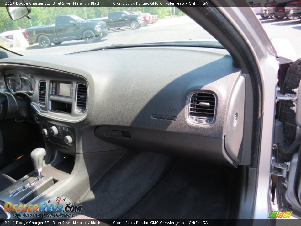 2014 Dodge Charger SE Billet Silver Metallic / Black Photo #17