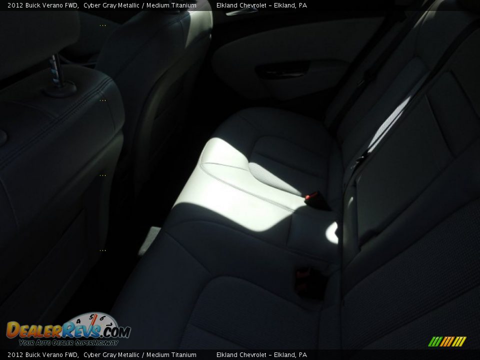 2012 Buick Verano FWD Cyber Gray Metallic / Medium Titanium Photo #13
