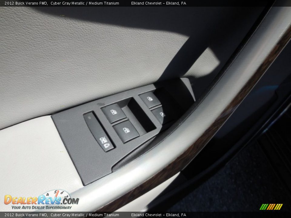 2012 Buick Verano FWD Cyber Gray Metallic / Medium Titanium Photo #15