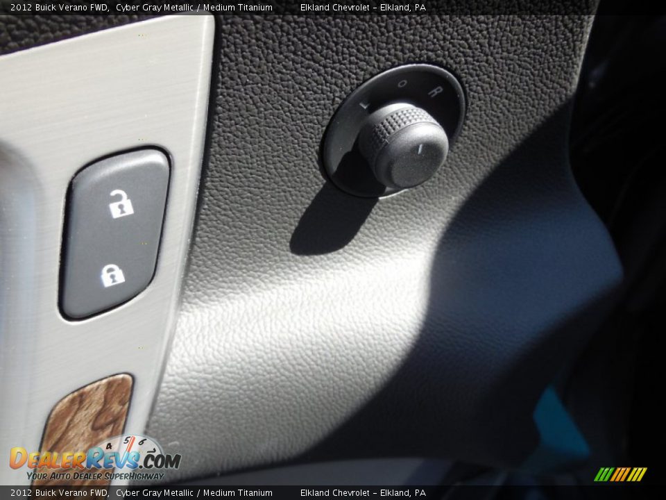 2012 Buick Verano FWD Cyber Gray Metallic / Medium Titanium Photo #16