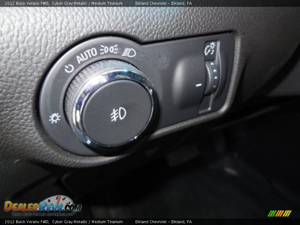 2012 Buick Verano FWD Cyber Gray Metallic / Medium Titanium Photo #17