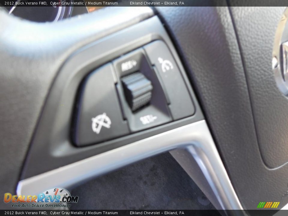 2012 Buick Verano FWD Cyber Gray Metallic / Medium Titanium Photo #18