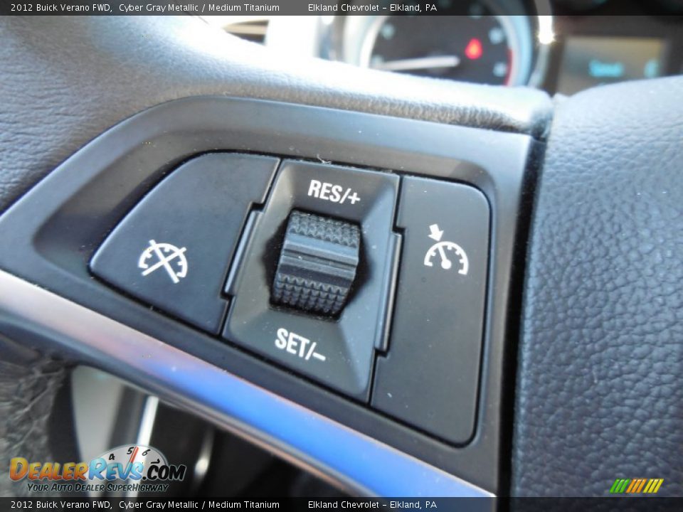 2012 Buick Verano FWD Cyber Gray Metallic / Medium Titanium Photo #19