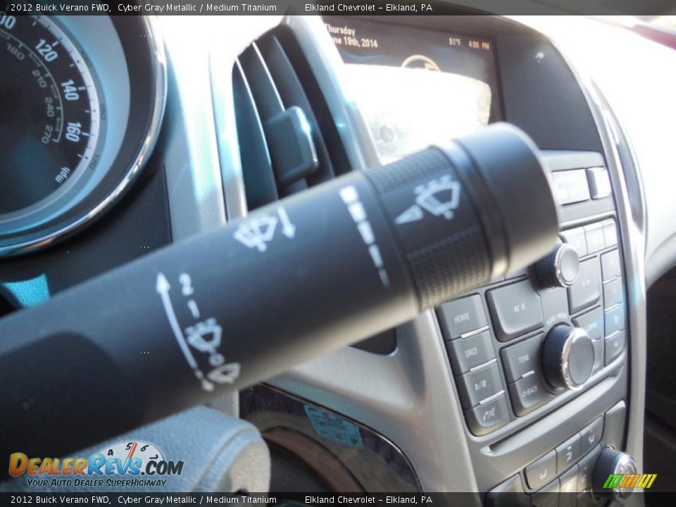 2012 Buick Verano FWD Cyber Gray Metallic / Medium Titanium Photo #21