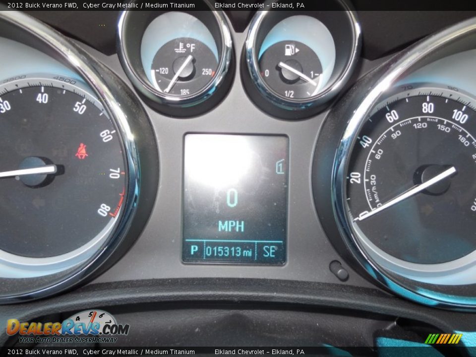 2012 Buick Verano FWD Cyber Gray Metallic / Medium Titanium Photo #23