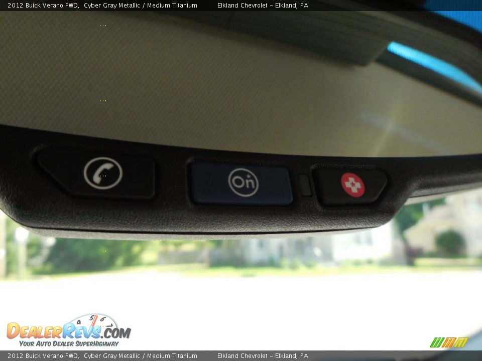 2012 Buick Verano FWD Cyber Gray Metallic / Medium Titanium Photo #26