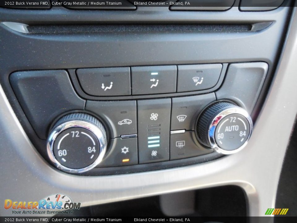 2012 Buick Verano FWD Cyber Gray Metallic / Medium Titanium Photo #28