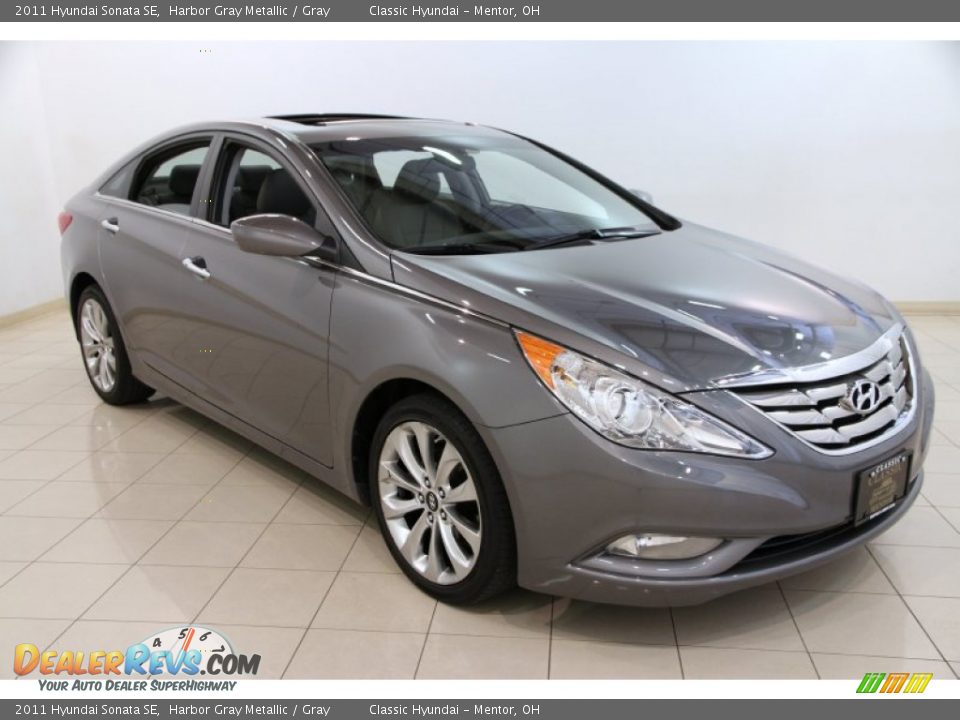 2011 Hyundai Sonata SE Harbor Gray Metallic / Gray Photo #1