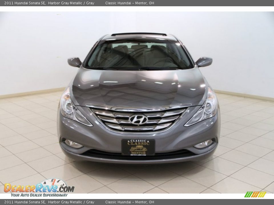 2011 Hyundai Sonata SE Harbor Gray Metallic / Gray Photo #2