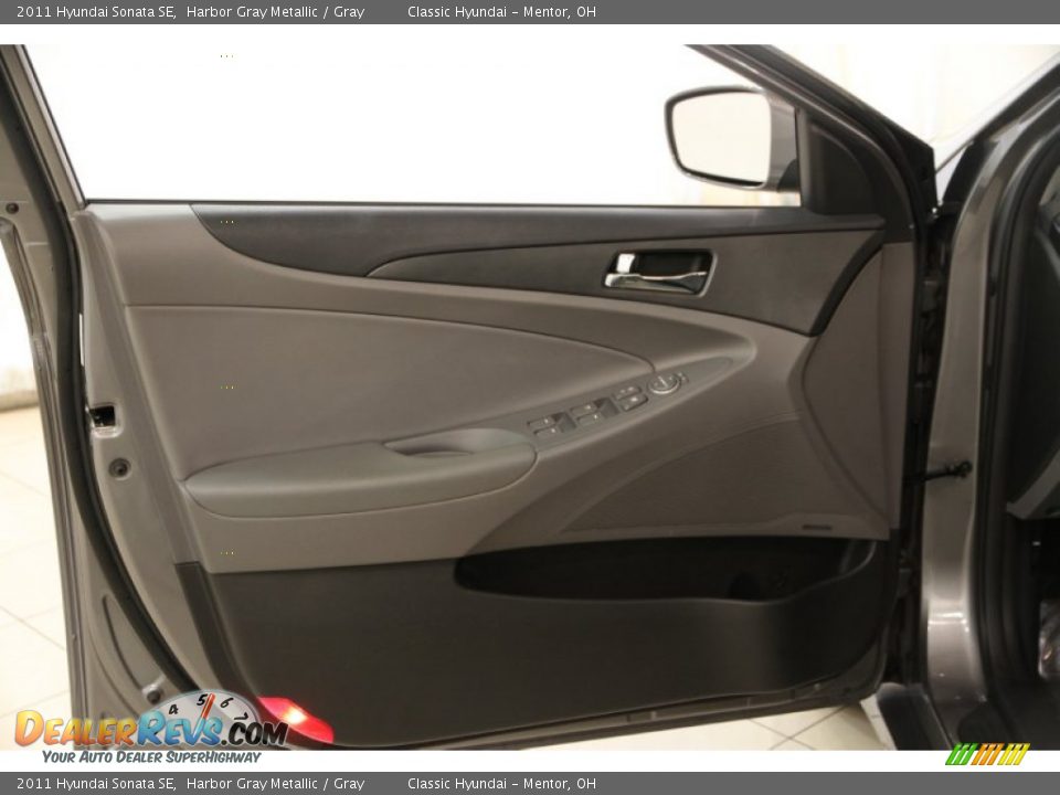 2011 Hyundai Sonata SE Harbor Gray Metallic / Gray Photo #4