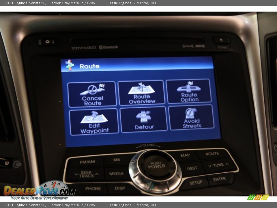 2011 Hyundai Sonata SE Harbor Gray Metallic / Gray Photo #13