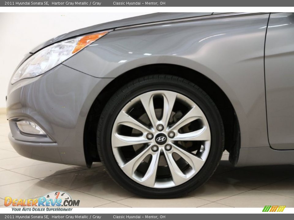 2011 Hyundai Sonata SE Harbor Gray Metallic / Gray Photo #20