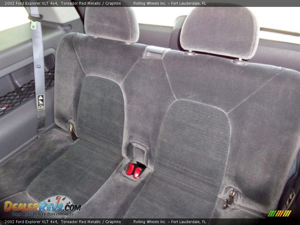 Rear Seat of 2002 Ford Explorer XLT 4x4 Photo #18