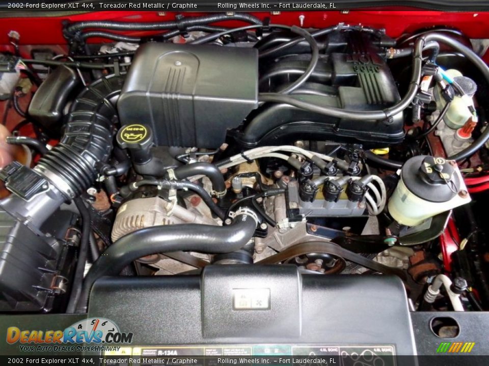 2002 Ford Explorer XLT 4x4 4.0 Liter SOHC 12-Valve V6 Engine Photo #22