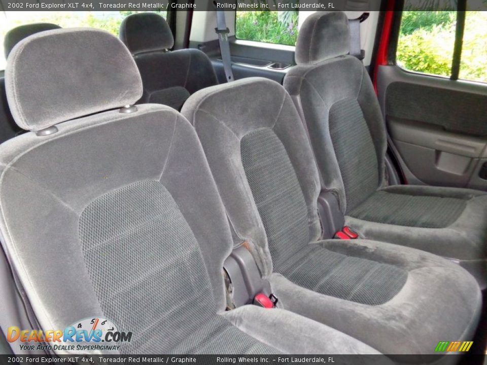 Rear Seat of 2002 Ford Explorer XLT 4x4 Photo #24