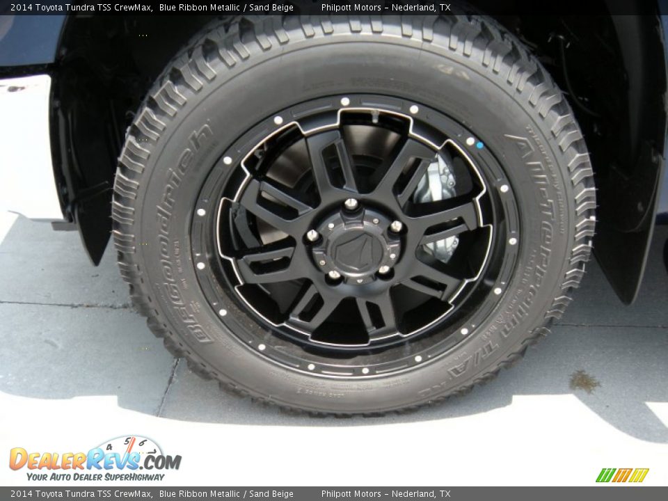 2014 Toyota Tundra TSS CrewMax Blue Ribbon Metallic / Sand Beige Photo #12