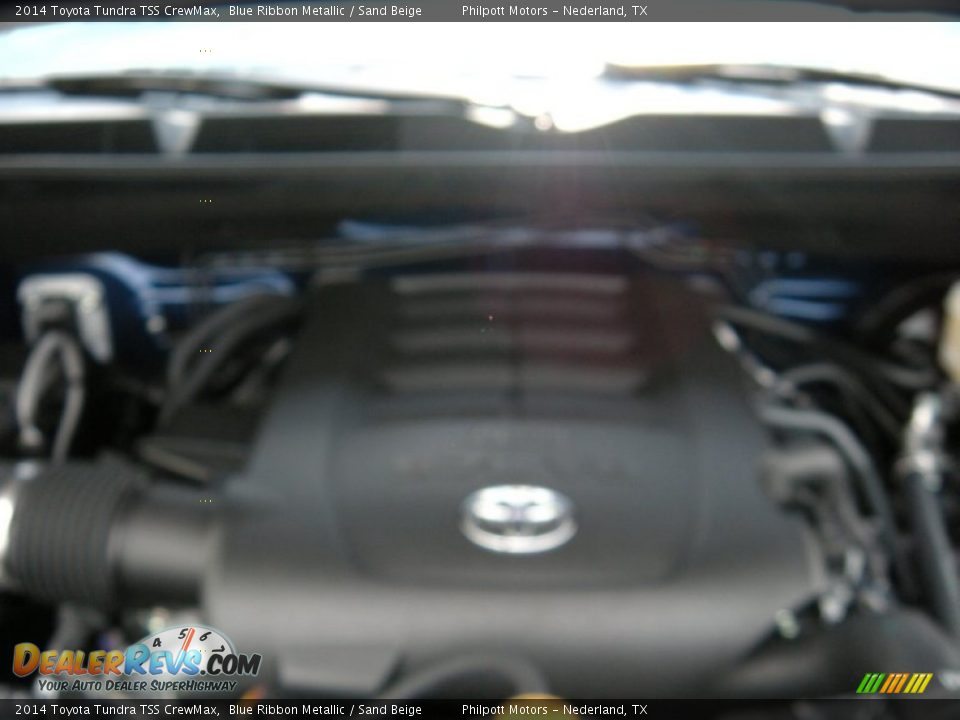 2014 Toyota Tundra TSS CrewMax Blue Ribbon Metallic / Sand Beige Photo #19