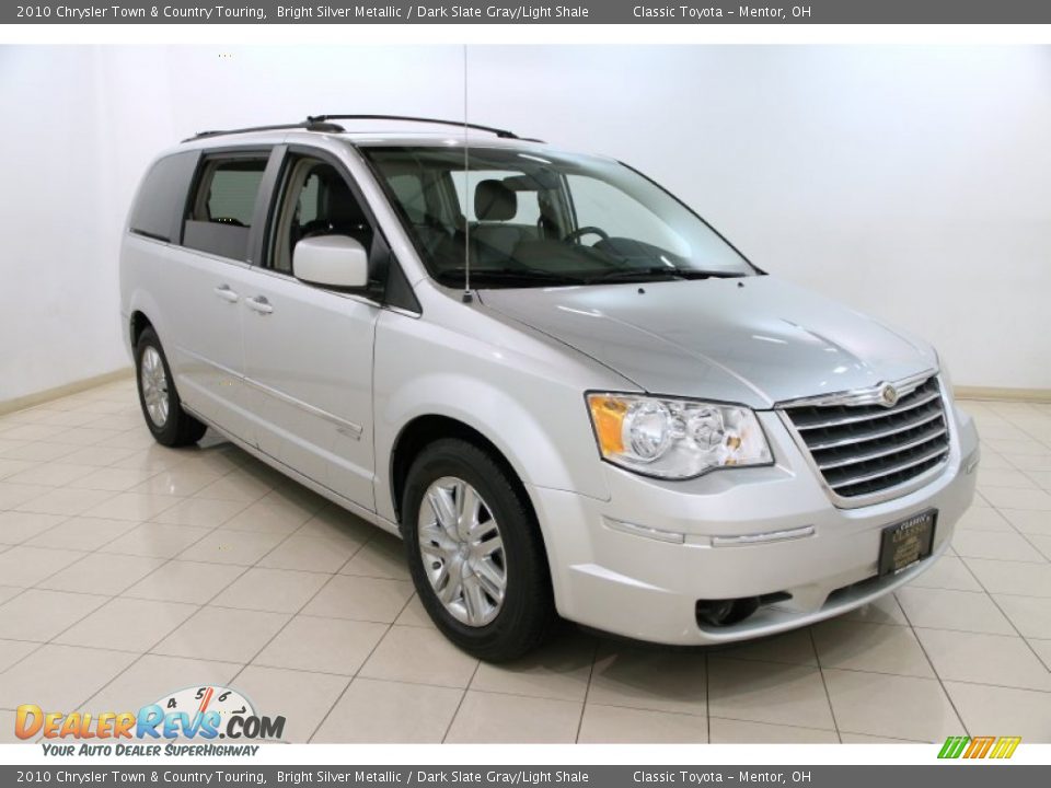 2010 Chrysler Town & Country Touring Bright Silver Metallic / Dark Slate Gray/Light Shale Photo #1