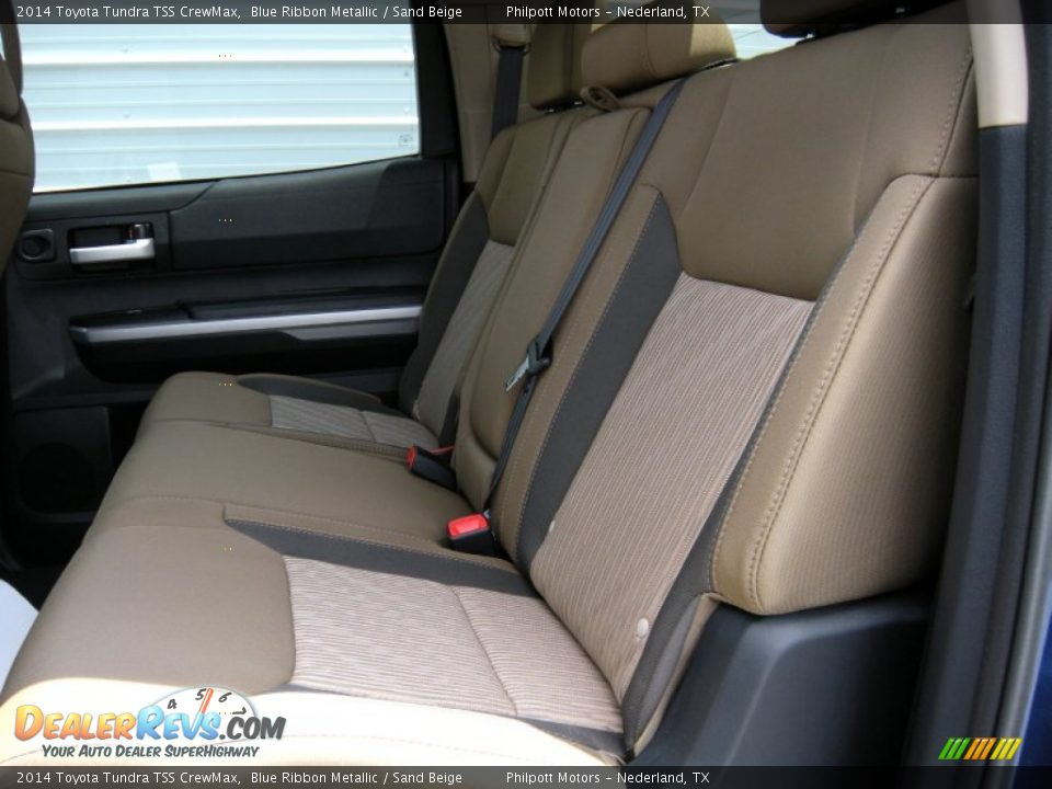2014 Toyota Tundra TSS CrewMax Blue Ribbon Metallic / Sand Beige Photo #23