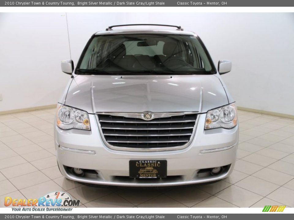 2010 Chrysler Town & Country Touring Bright Silver Metallic / Dark Slate Gray/Light Shale Photo #2