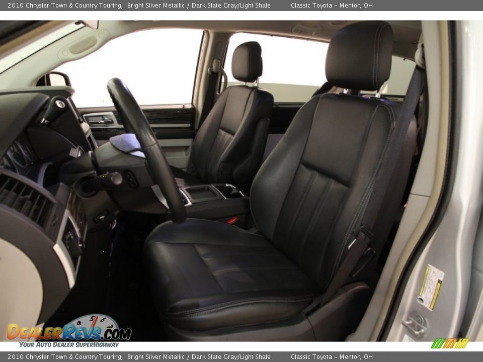 2010 Chrysler Town & Country Touring Bright Silver Metallic / Dark Slate Gray/Light Shale Photo #6