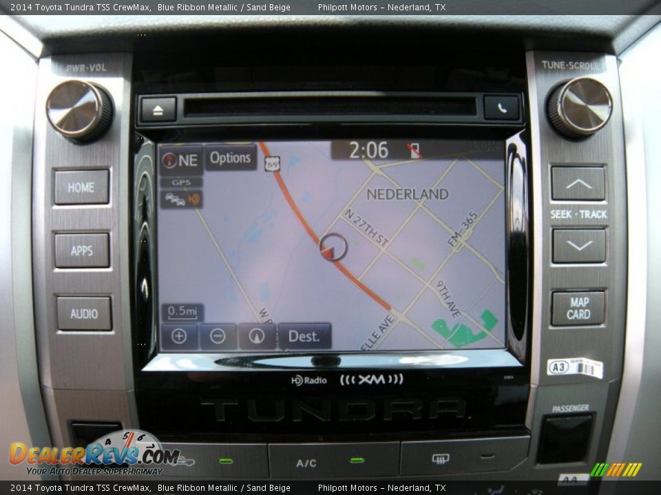 2014 Toyota Tundra TSS CrewMax Blue Ribbon Metallic / Sand Beige Photo #30