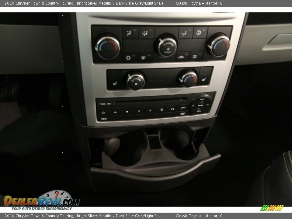 2010 Chrysler Town & Country Touring Bright Silver Metallic / Dark Slate Gray/Light Shale Photo #10